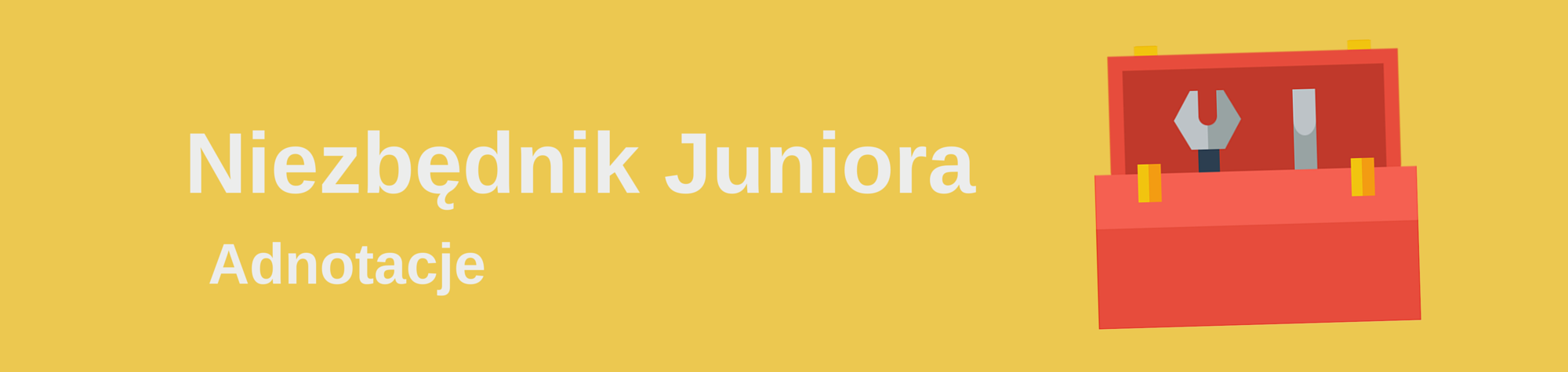 #Niezbędnik Juniora. Adnotacje