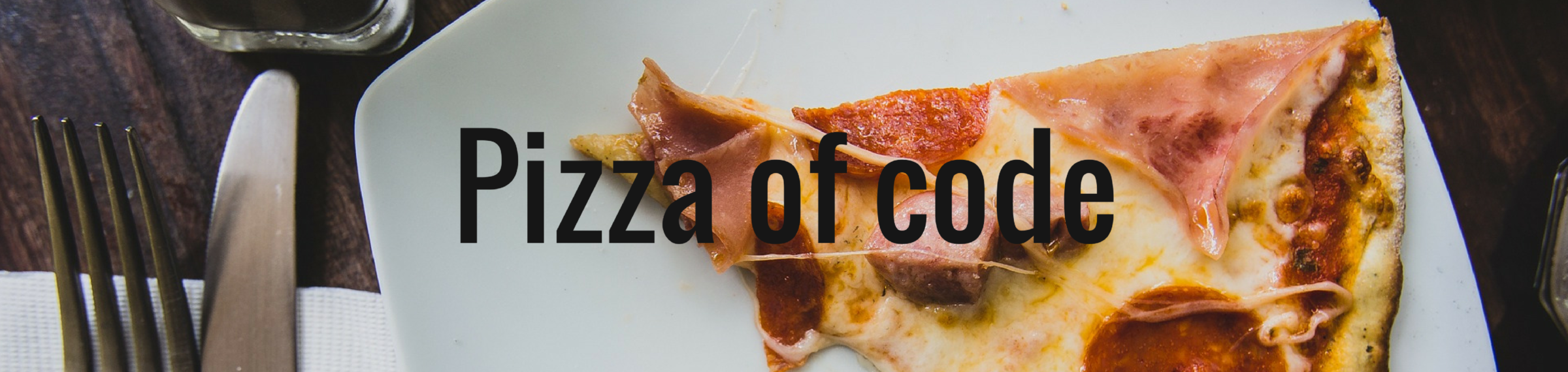 Pizza of (programmer’s) life